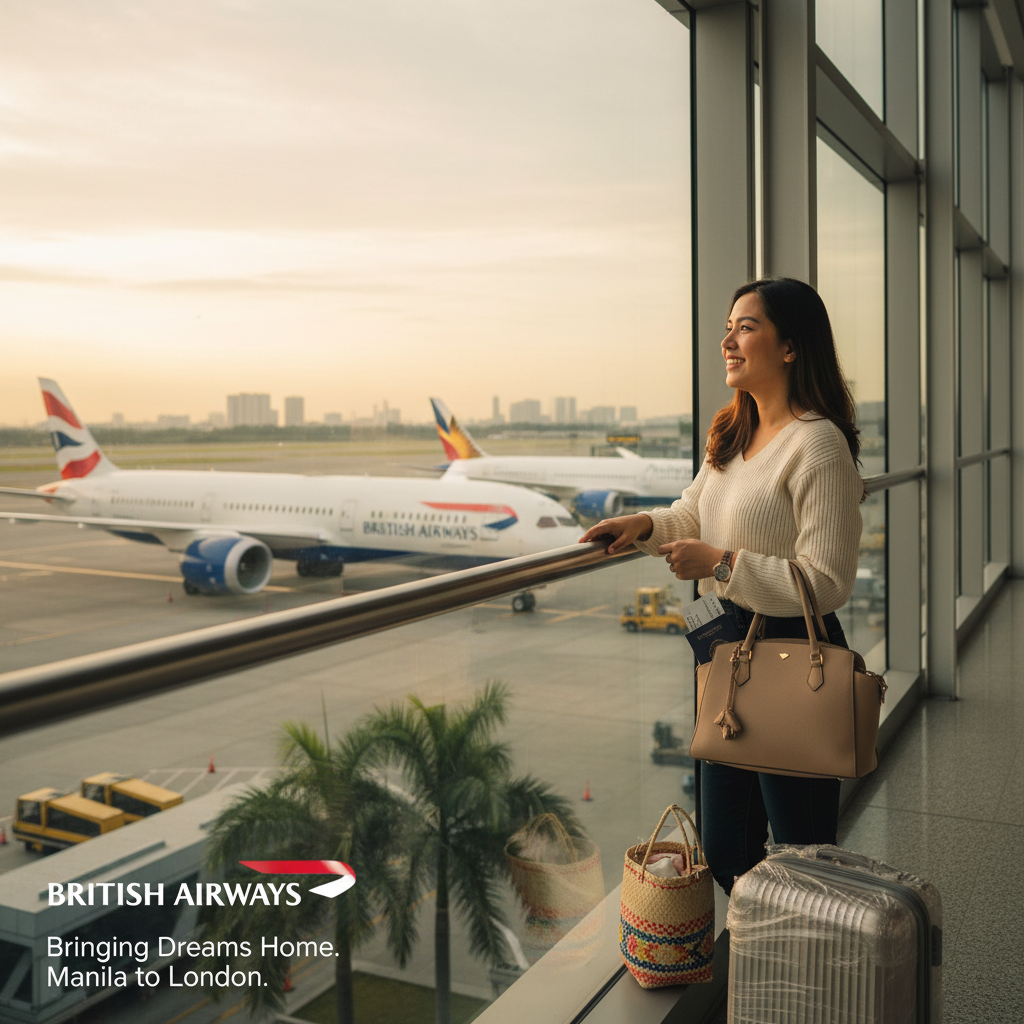 British Airways (BA) — Mga Ruta mula Pilipinas, EU261/UK261 Karapatan | 2026