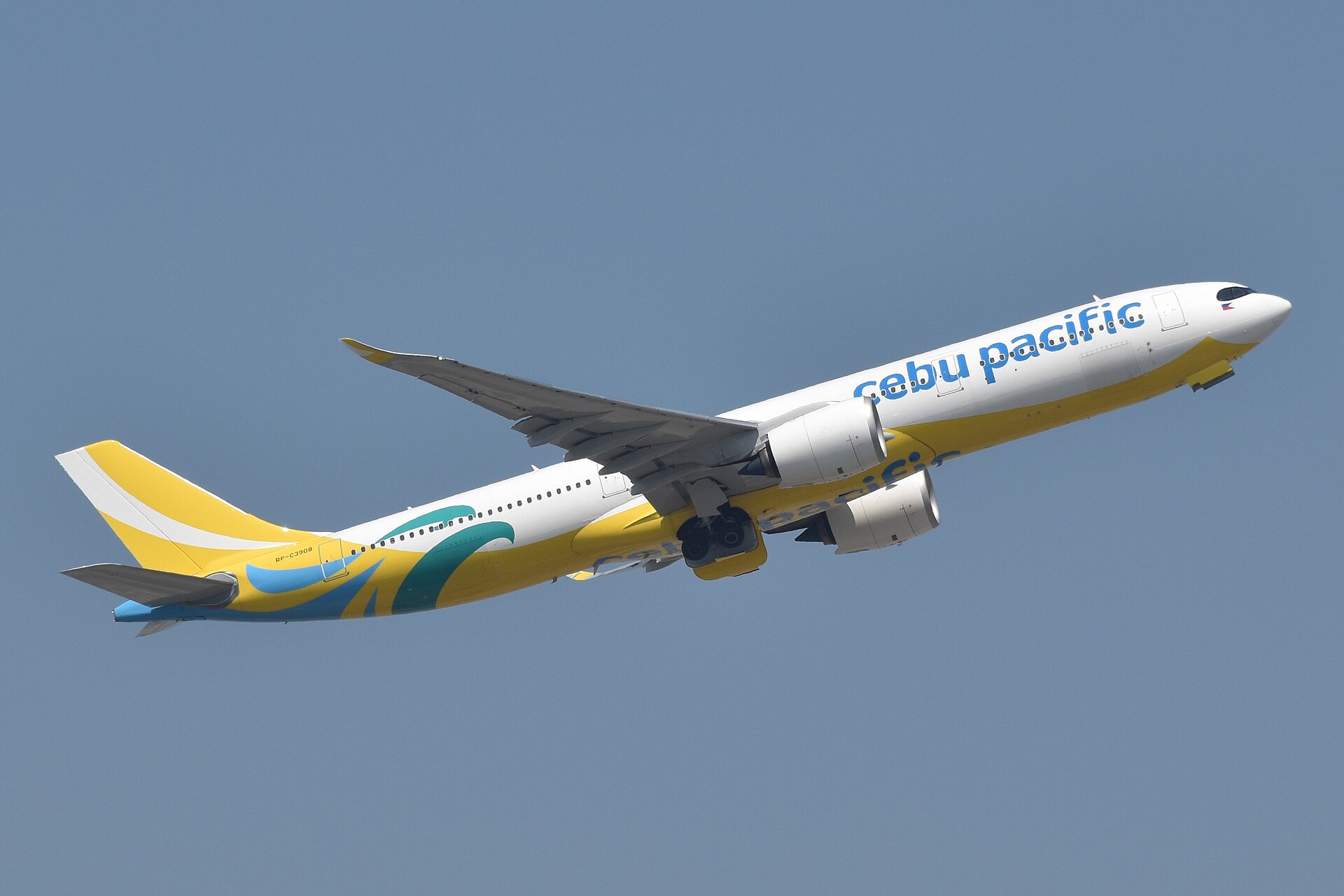 Cebu Pacific aircraft — Wikimedia Commons (Wikipedia summary) photo
