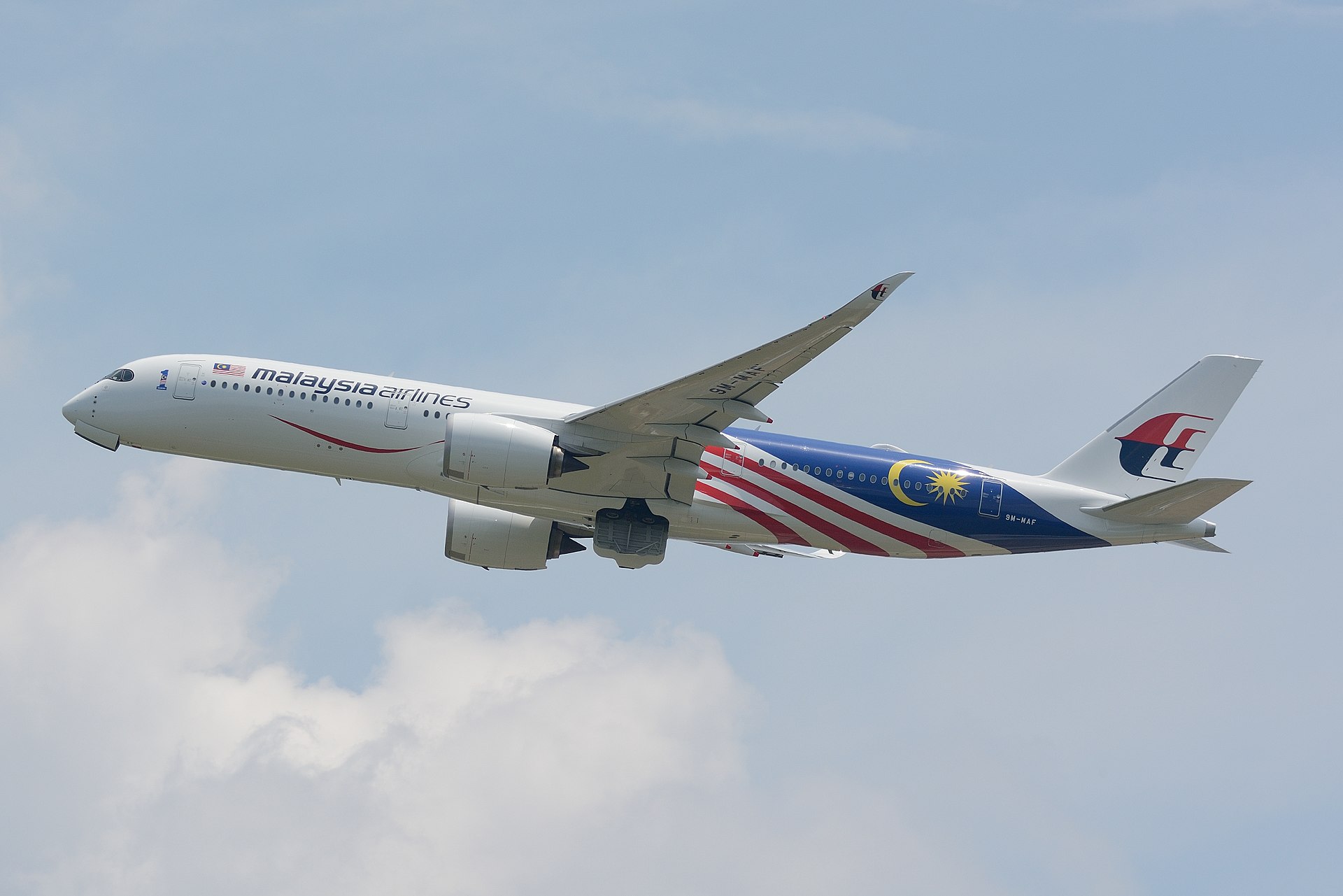 Malaysia Airlines aircraft — Wikimedia Commons (Wikipedia summary) photo