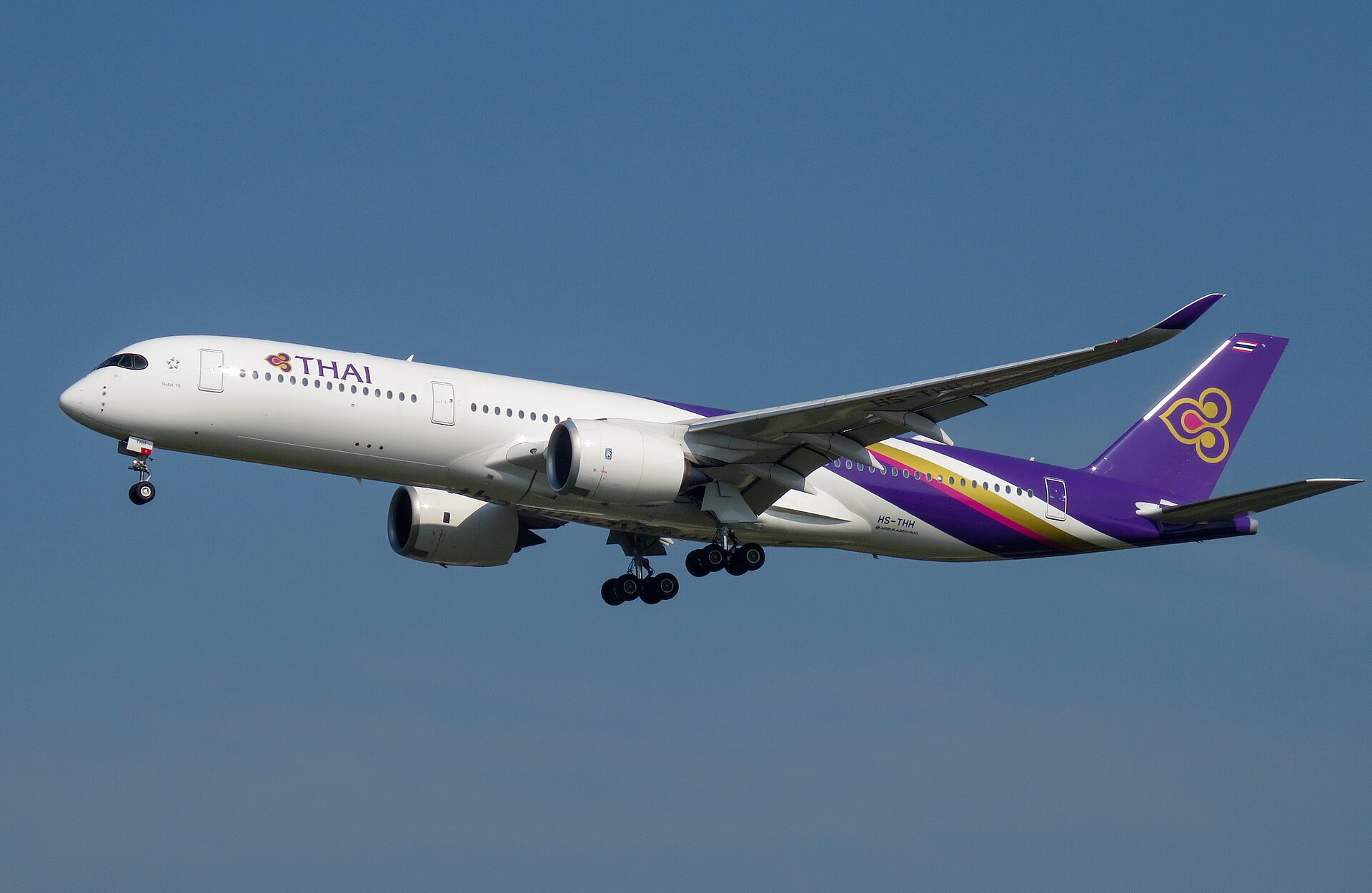 Thai Airways aircraft — Wikimedia Commons (Wikipedia summary) photo