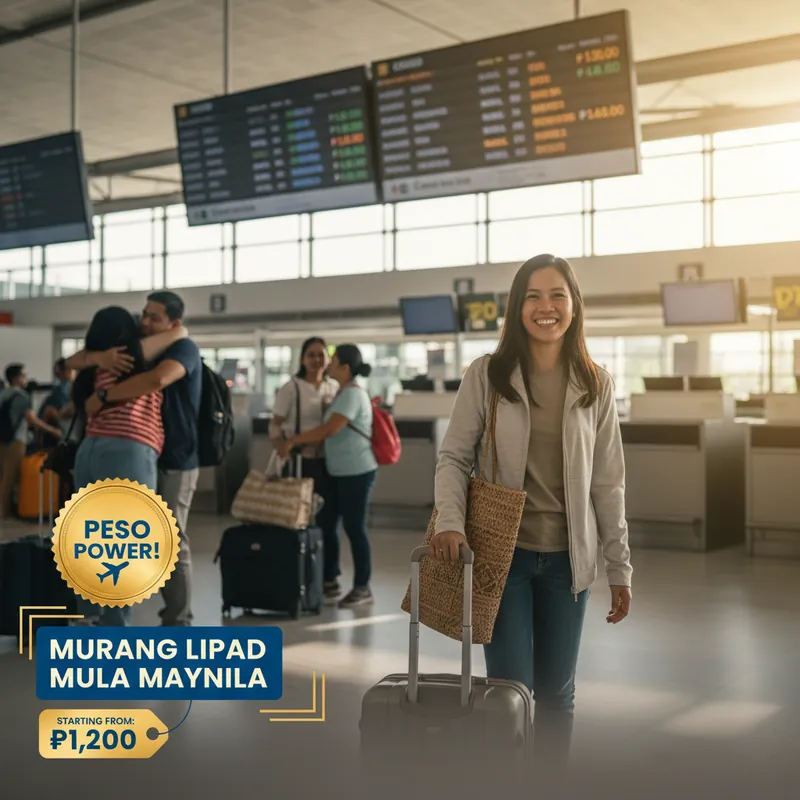 Mga Murang Flight mula Manila