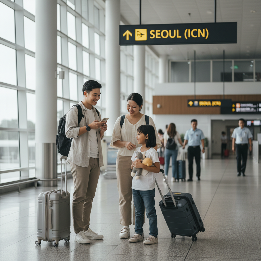 Flights Iloilo (ILO) to Seoul (ICN) — PHP Fares & Schedules | 2026