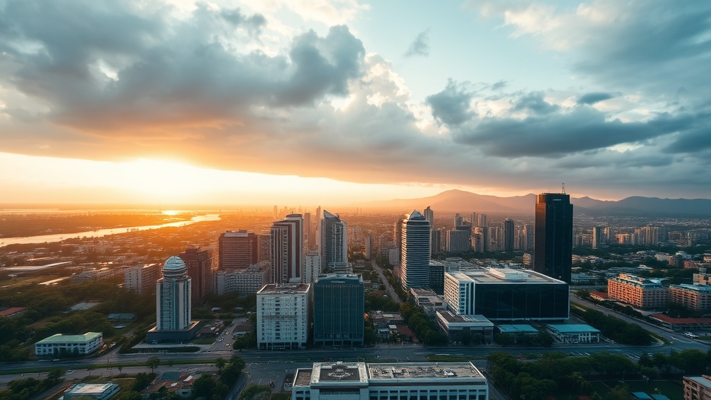 AI-illustrated cityscape of Dipolog